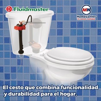 Válvula de Llenado/Admisión Clásica para WC PVC Fluidmaster