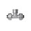 Tee Durman Gas 25 x 25 x 25 mm