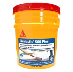 Impermeabilizante Poliuretano Acrílico Sikalastic 560 19 Lt
