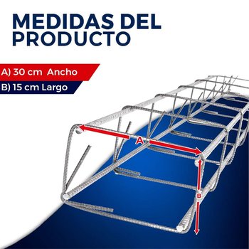 Cadena Armex 15-30 cm 4 Puntas 6 ml (10-25 cm) Medida Física