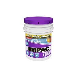 Impermeabilizante Acrílico Fibratado Blanco Impac 7000 22.8 L