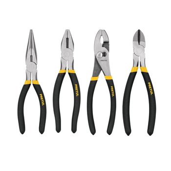 Juego de 4 pinzas mango de vinil Pretul