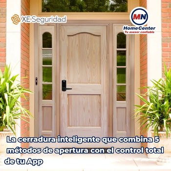 Cerradura inteligente para puerta XE CI-200BT negra bluetooth