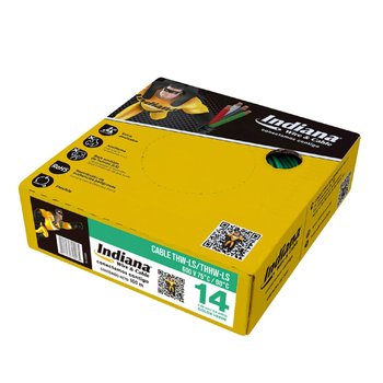 Cable Eléctrico Verde Rollo de 100 M Calibre 14 THW-LS