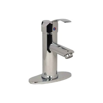Llave Monomando Para Lavabo Rugo Con Chapetón 23MTC