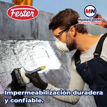 Impermeabilizante Asfáltico Base Solvente Fester 550 19 Lt