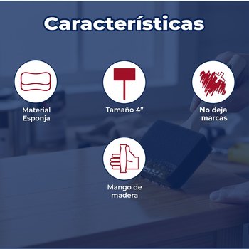 Brocha de Espuma Poliuretano Mayor Precisión 4" Pulgadas