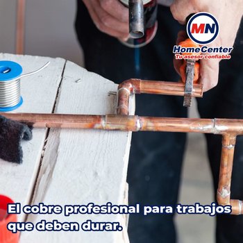 Tubo de Cobre Tipo L 19 mm (3/4") x 6.10 m Uso Hidráulico y Gas