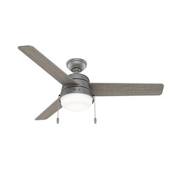 Ventilador De Techo Aker Hunter 52 Pulgadas Con Luz