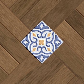 Piso Loreto Café Daltile 37x37 cm