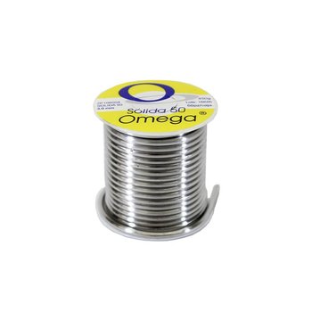 Soldadura de Estaño Solida Omega 50 50 450 gr 3 mm