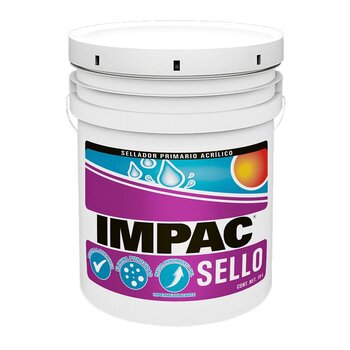 Sellador impac Sello Para Impermeabilizantes Acrílicos 19 L