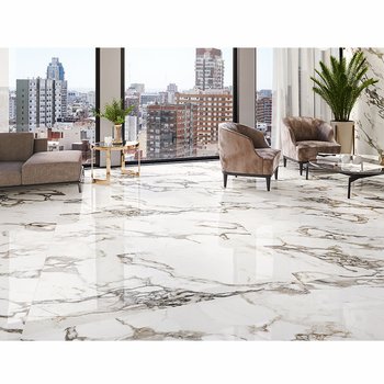 Piso porcelánico Makia White Daltile 80x160 cm rectificado
