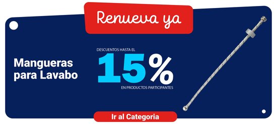 Mangueras para Lavabos