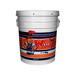 Pegamento Madera Blanco Woody Presto 18 kg