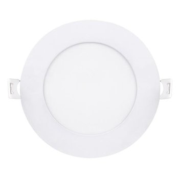Luminario flat eco 5 pulgadas led 6 watts luz blanca