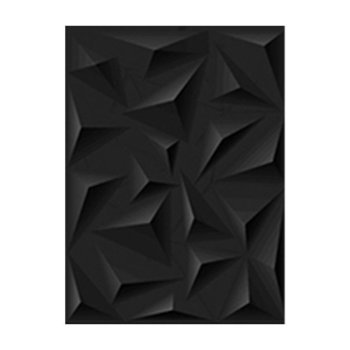 Muro Fachada Prisma Negro Daltile 30x45 cm