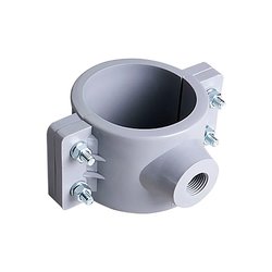 Abrazadera PVC Hidráulica 6 x ½ pulg