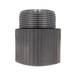 Conector PVC HID Rosca EXT 038 MM 1 1/2 CED 80 Conector PVC HID Rosca EXT 038 MM 1 1/2 CED 80