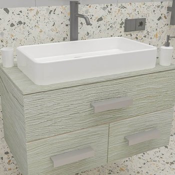 Lavabo sobreponer Duero blanco Foncer