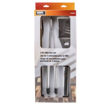 Juego 3 Piezas Inoxidables Para Asador Omaha Grills