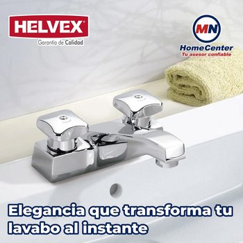 Llave Mezcladora Para Lavabo Helvex sin Desagüe MI-01-S/C