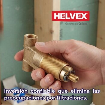 Válvula de Empotrar Roscable Para Regadera Helvex E-60-AQ