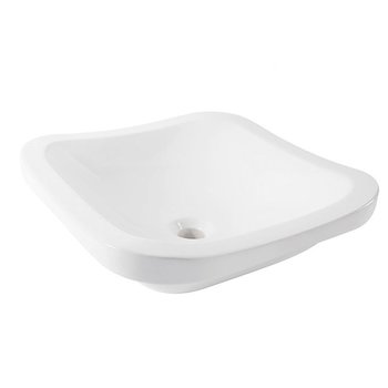 Lavabo de Sobreponer Blanco LV Stala Helvex