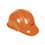 Casco Seguridad Naranja Truper