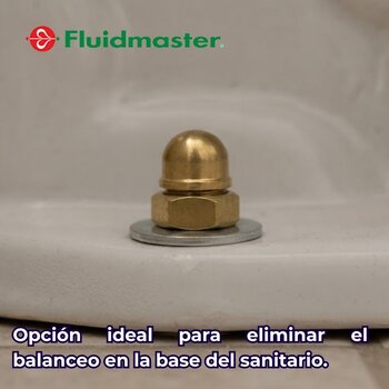 Pija WC Bronce Reparación Sanitario 2½ Fluidmaster