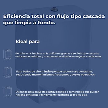 Mingitorio Para Sanitario Flujo Cascada Helvex MG Ferry