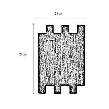 Muro Stonefort Black Daltile 34 x 45 cm
