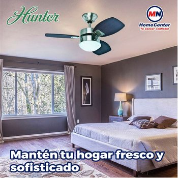 Ventilador Sprite 30 PG Niquel Cepillado 3 Aspas Control Cadena
