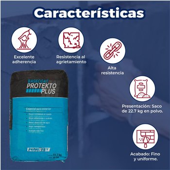 Recubrimiento Base Polvo Protekto Plus 22.7 kg