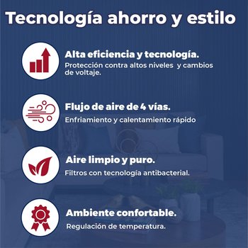 Minisplit Inverter 2 Ton Solo Frio 220V PRIME