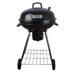 Asador Ovalado de Acero Esmaltado Medida 57X96cm