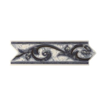 Cenefa cerámica para muro Tiles 2000 8x25 cm azul