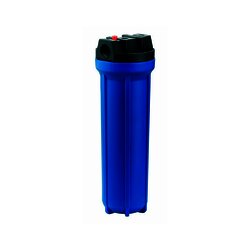 Porta Filtro Azul Cartucho 10 x .75 Purga Purikor