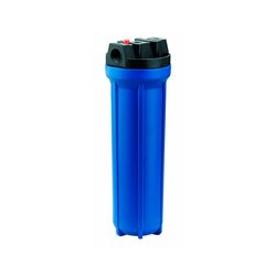 Porta Filtro Azul Cartucho 10 x .75 Purga Purikor