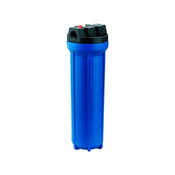 Porta Filtro Azul Cartucho 10 x .75 Purga Purikor