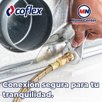 Manguera Conector Flexible Para Gas 10 x 10 x 1500 mm Coflex