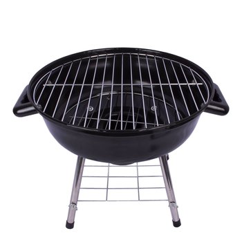 Asador Portátil Ovalado de Acero Esmaltado 37X43cm