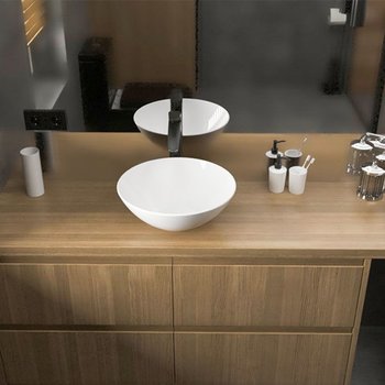 Lavabo sobreponer Garona blanco Foncer