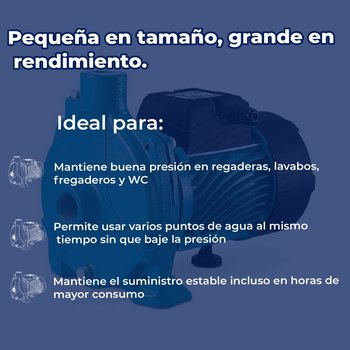 Bomba Centrífuga ½ HP 110V Rotoplas