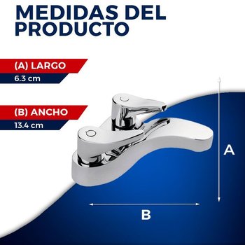 Mezcladora Lavabo 4 Pulgadas Primma Helvex