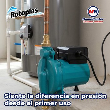 Bomba Presurizadora 1/4 Hp Rotoplas 110v Para Mejor Presión