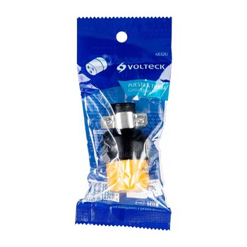 Contacto Reforzado Volteck 2 Polos + Tierra 3 Hilos