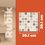 Piso Rubik Café Vitromex 20x20 cm