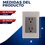 Placa 3 Módulos Contacto Doble Lucek BP06MA