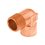 Codo Cobre Rosca Exterior 90 x 25 mm 1